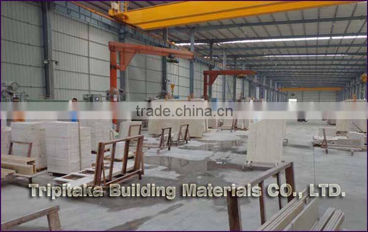 top quality crema marfil marble slab factory in Shuitou China