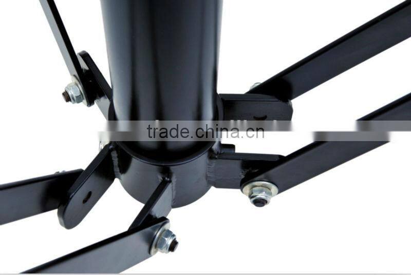 2m height max load 60kg follow spot stand display/metal display stand