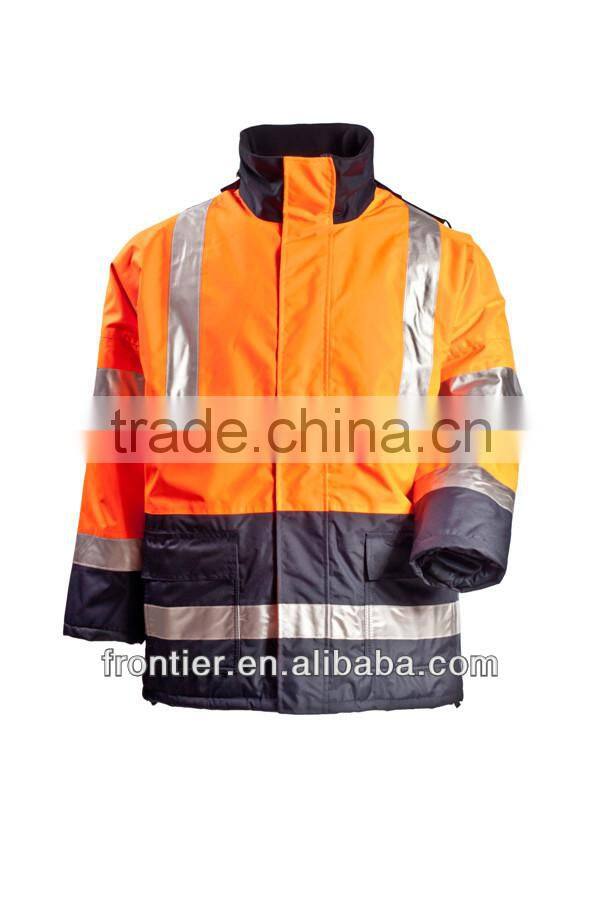Reflective safety jacket ,EN471 High visbility jacket