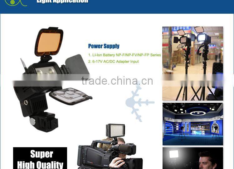 LED-VL001 LBPS900 Round LED Panel Light Studio Video Lighting for Nikon SLR Camera DV Video