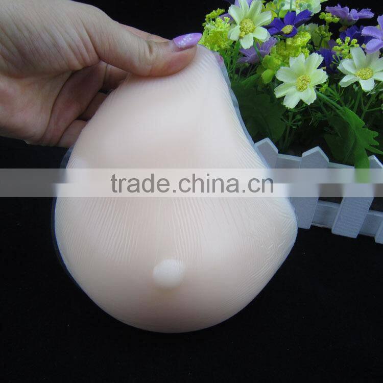hot selling screw spiral shape silicone breast forms