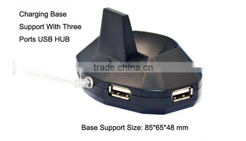 Rechargeable universal remote control wireless mouse with usb docking station for door gift