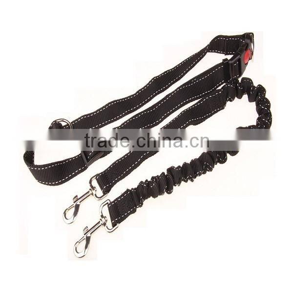 bungee leash wholesale belt leash nylon dog belt leash