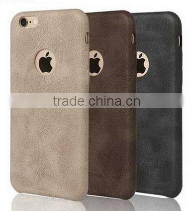 classy business style leather case for iphone 6 plus