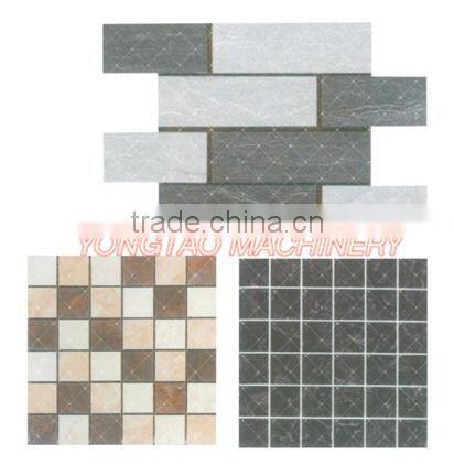 YT-2-800 High speed full automatic ceramic and mosaic cutting machine