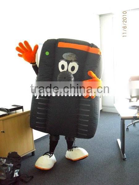 Hot Selling Inflatable Moving Cartoon Phone Model Inflatable Walking Cartoon
