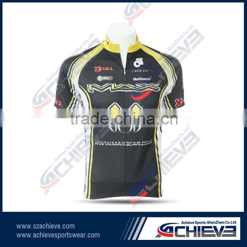 custom sublimation plus size bicycle clothing