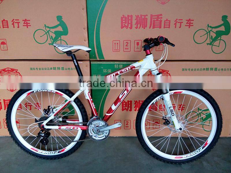 High quality china export aluminum alloy 26 inch mountain bike