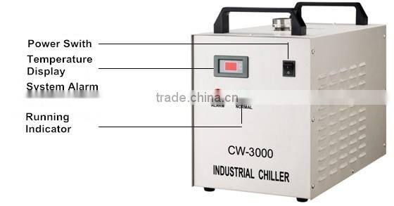 A&S CW3000 chiller for laser tube cooling