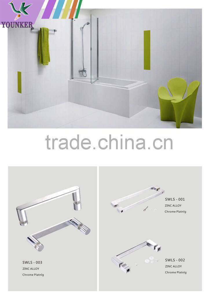 Fashionable trendy taper column stainless steel mini bathroom handle door knob