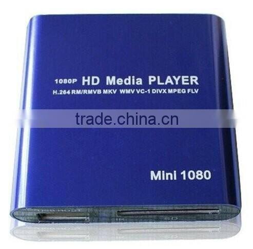 Mini Media Player Mini 1080P HDMISD/USB HD Media Player MKV/RM/RMVB Wholesale