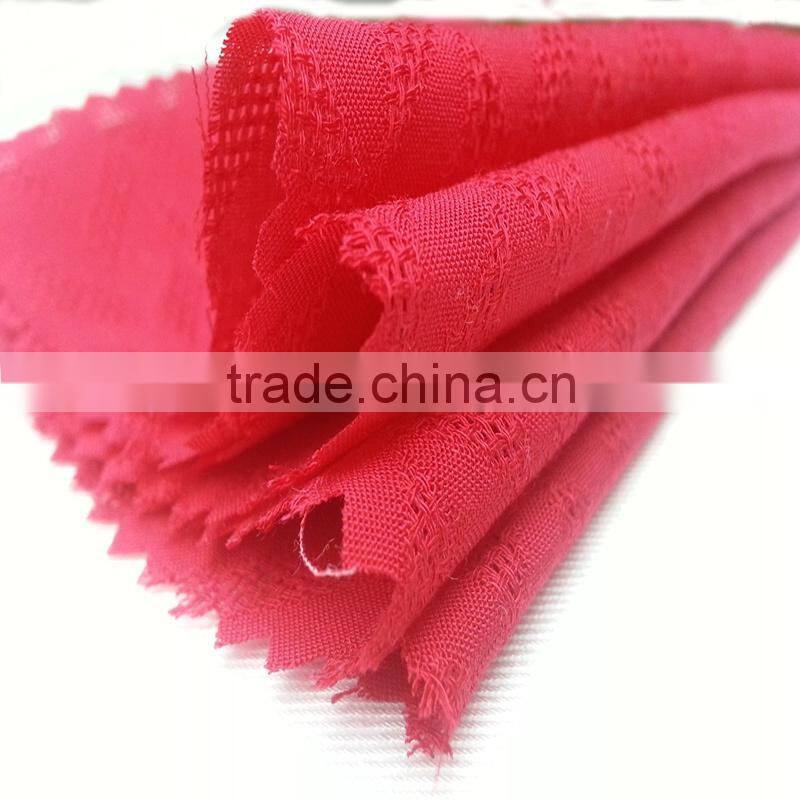 2015 Xiangsheng jacquard100% viscose rayon fabric for dress