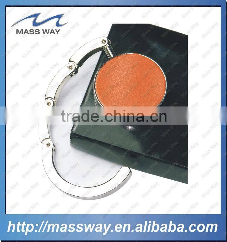 fashion lady custom metal hang bag hook