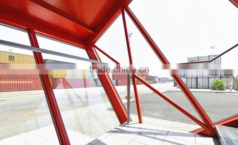 Beautiful prefab glass container house