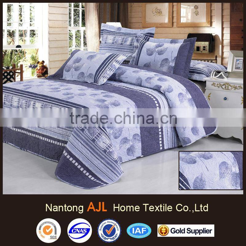 2015 100%cotton coverlet bedspread