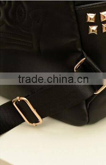 Girls PU Stud Backpack Girls Fashion Backpack Bag