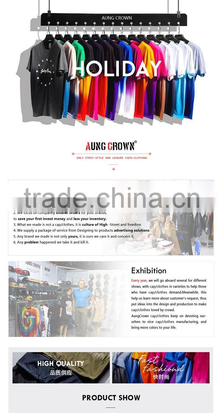 Wholesale Custom 100% Cotton Short Sleeve Plain T Shirt Men