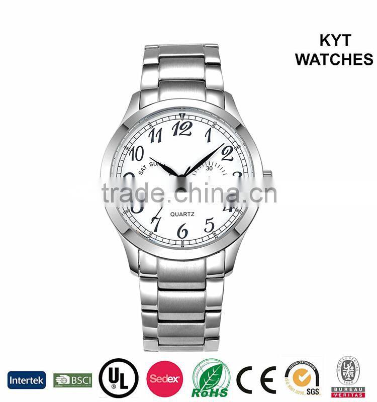 KYT IPRG rose gold 2016 best selling product 10atm waterproof japan movt quartz stainless steel back watch