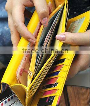 Wholesale girl's colorful wallets