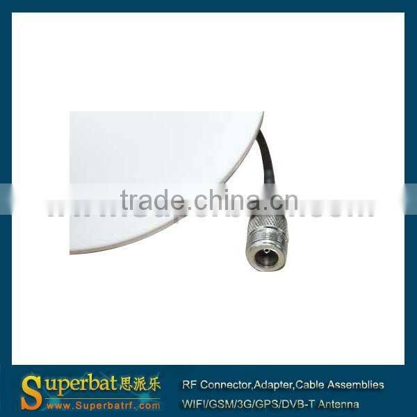 800-2500MHz GSM/GPRS/EDGE/UMTS/HSPA/CDMA/3G Ceiling Antenna 3dBi 2.4 ghz wifi grid antenna