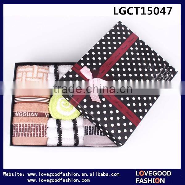 Customized Embroidered Printed Magic Cute Cake Towel