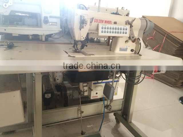 Used Second Hand Golden Wheel CS-5941 Electronic Gathering (Fullness) Machine For Upholstery Covers For Sale