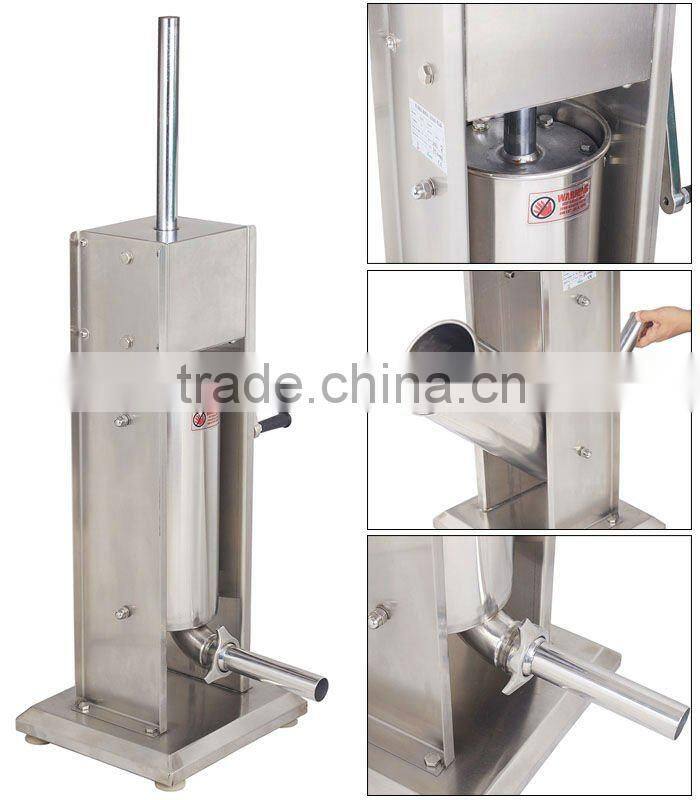 Vertical stainless steel sausage filling machine