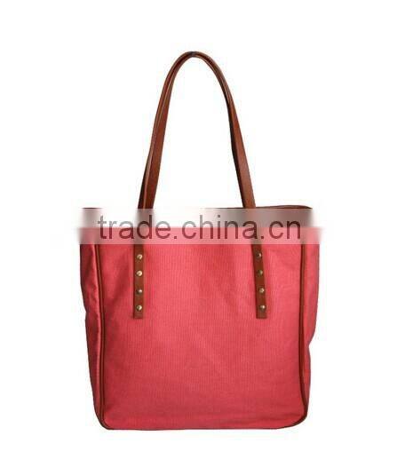 leisure canvas shopping bag