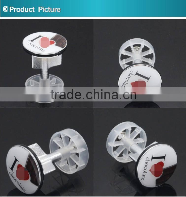 40mm Light Basin Sink Drain Plug With Design Logo