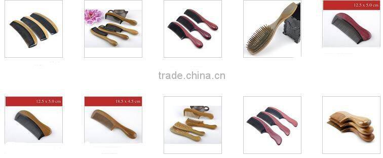 healthy moustache comb,natural wood beard comb FS0072