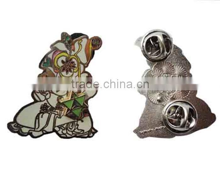 Custom metal enamel badge, pin badge
