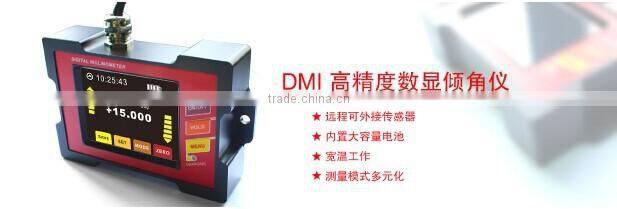 New Invention High Accuracy Digital Protractor Slope Sensor With Touch Screen Using External Power Supply DC9-36V