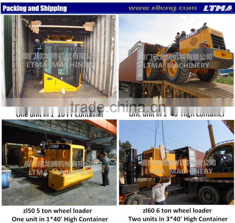 Earth moving machine LTMA 3 ton front end loader