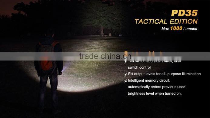 Pictures Popular Fenix Flashlight LED Tactical Mode strengthens PD35 TAC LED Fenix Flashlight