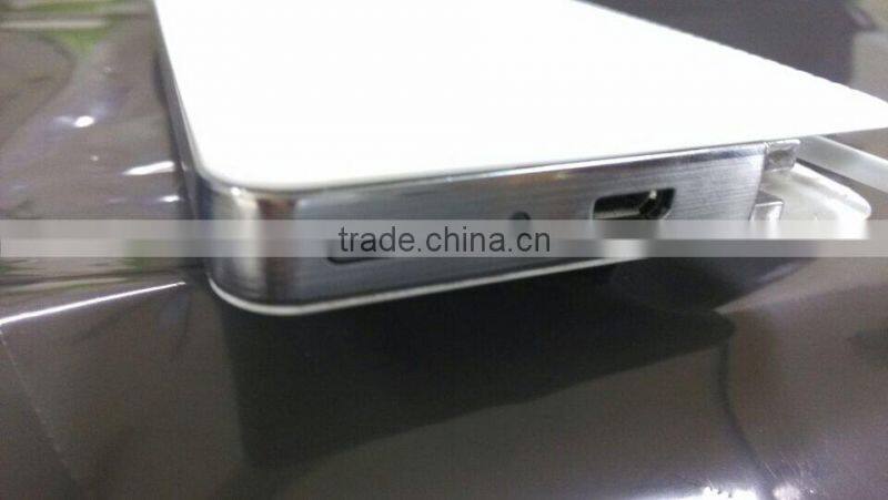 2015 best selling electronics Multi-function Accessory With Bulti-in Cable Mobile Power Bank 5000mah