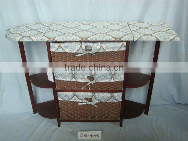 multi fuction wooden ironing table