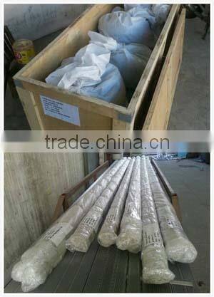 Bus luggage door hinge aluminum profile and rubber strip