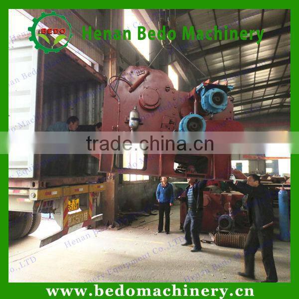 2015 Factory sell high capacity drum type tree log chips making machine 008613253417552