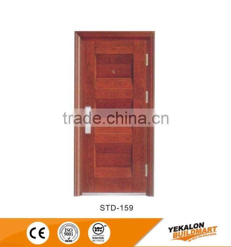 Yekalon STD-159 Frosted heat transfer security vented steel door