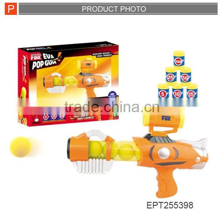Fashionable toy pop gun eva shooter gun toy