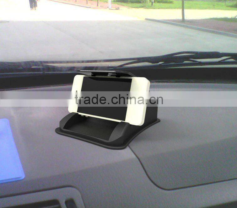 Universal Dashboard Mount with built-in holder for mobile phone