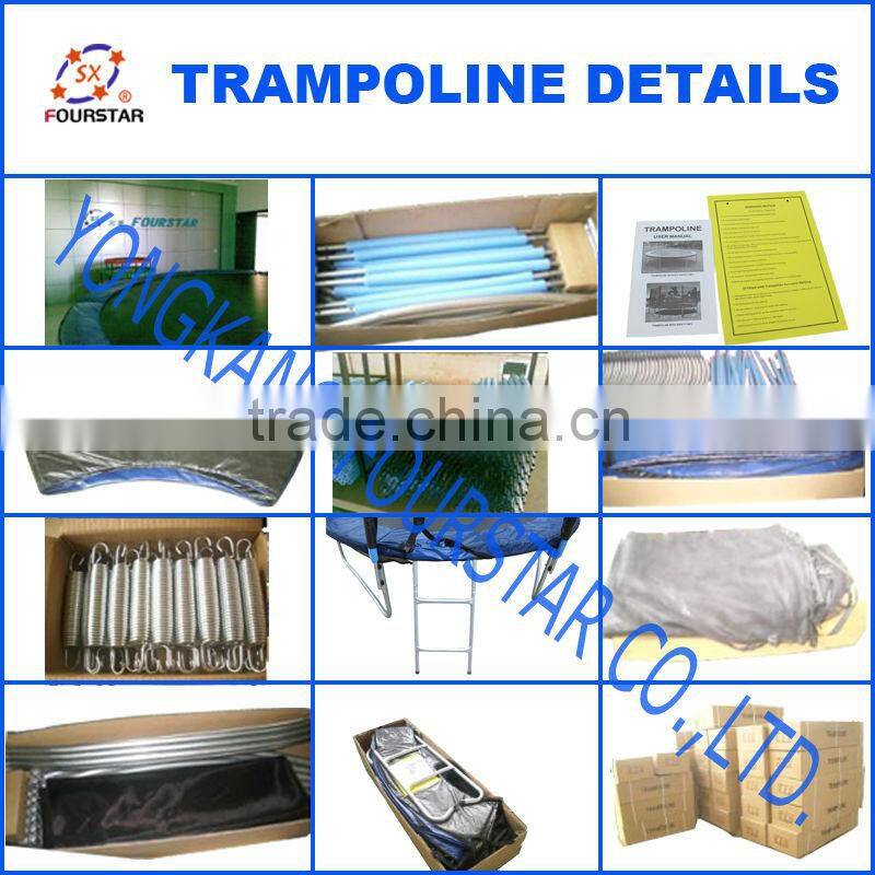 Star Trampoline With Inside Safety Net