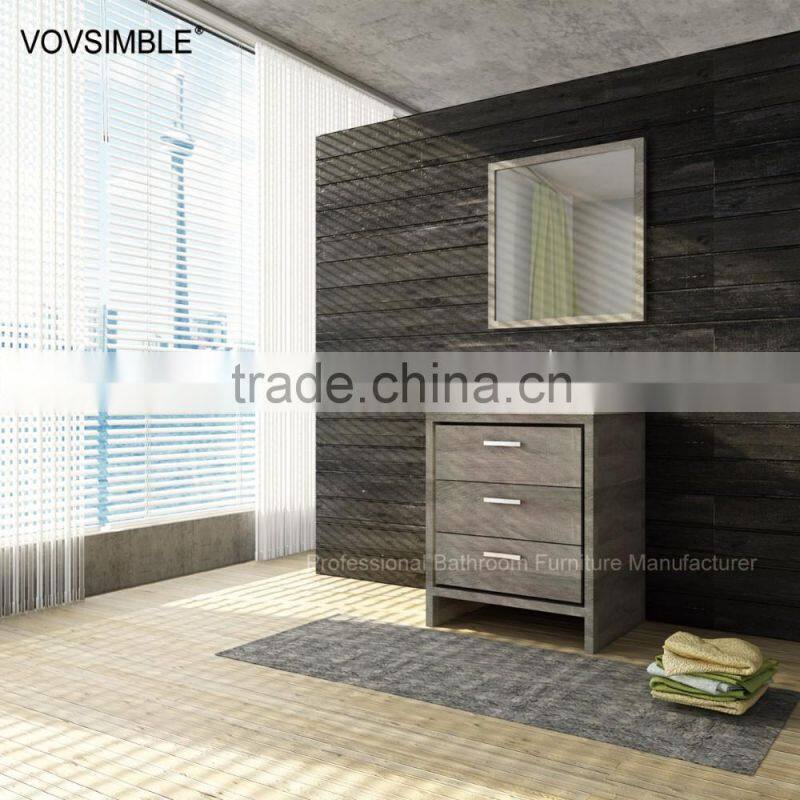 Australian standard OEM wholesale cheap single bathroom vanity