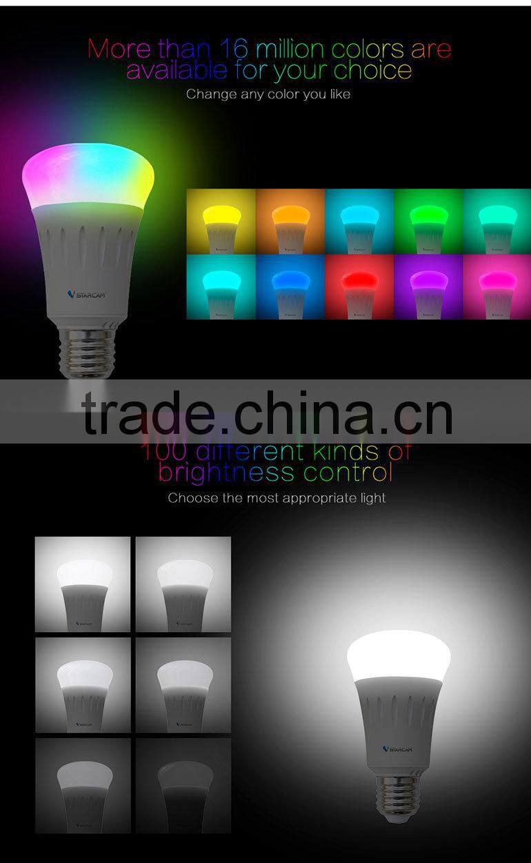 110V-240V 6W E27 WiFi Wireless Energy Saving LED Bulb