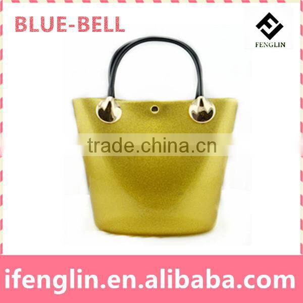 stylish pvc handbag custom crystal clutch bag for woman