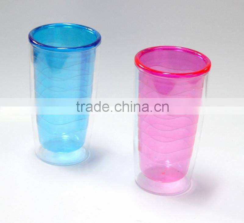 Colorful 16oz Double Wall Cup