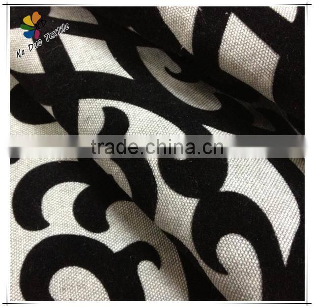 Flocking Upholstery Fabric/Flocking Fabric of Sofa