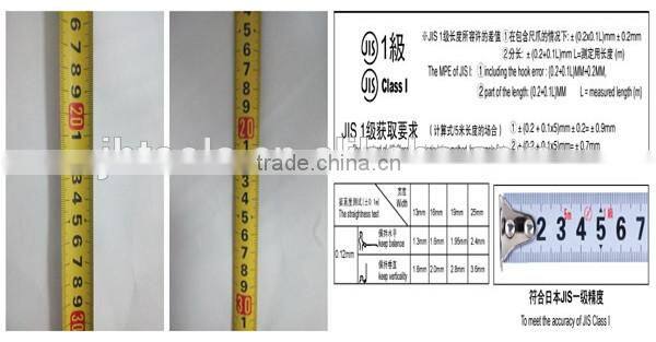 Jianghua Led light Self lock jh873x 27foot Power tape hand tools measuring tape