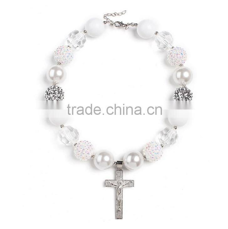 Hot Sale Chunky Bubble Gum Necklace For Kids Restoring Ancient Ways Halloween Beaded Necklace Jewelry 2016