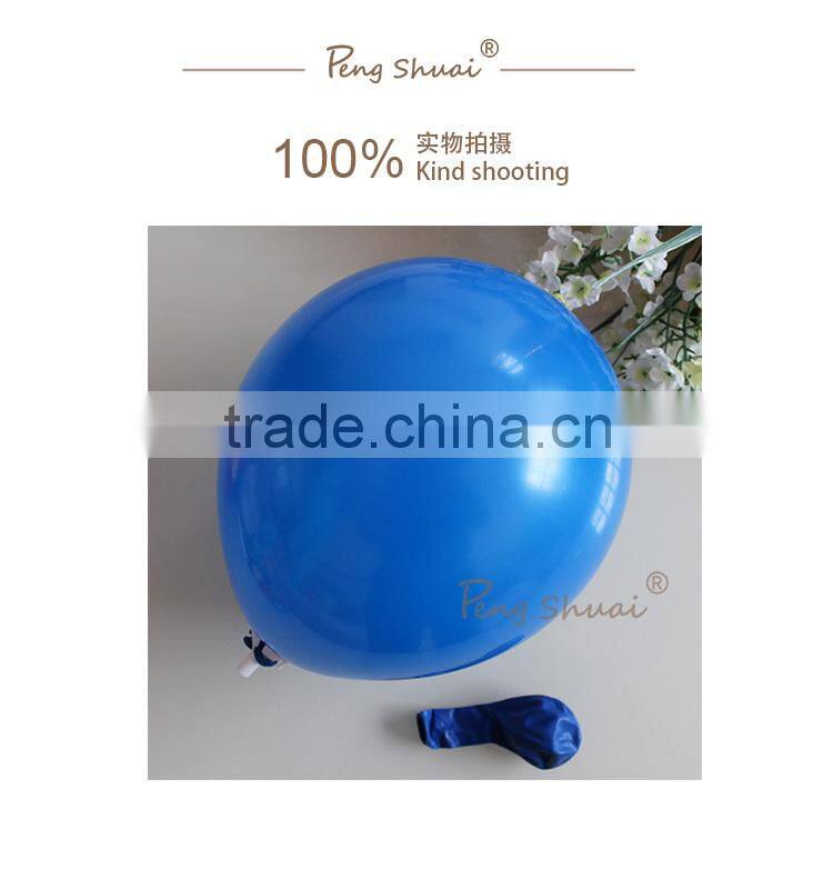 2015 high quality christmas decoration latex balloon